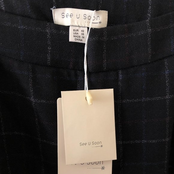 See You Soon Plaid Pants - Picture 5 of 5